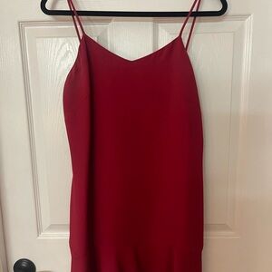 Ann Taylor Vibrant Red Dress